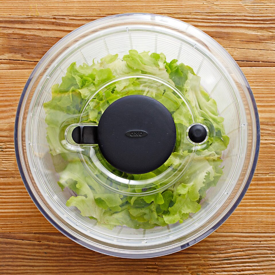 OXO Small Salad Spinner, Clear Williams Sonoma AU